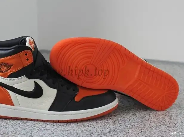 ready Shattered God real to Satin Backboard PK materials ship High Retro Jordan 1 0510